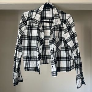H&M Plaid Shacket